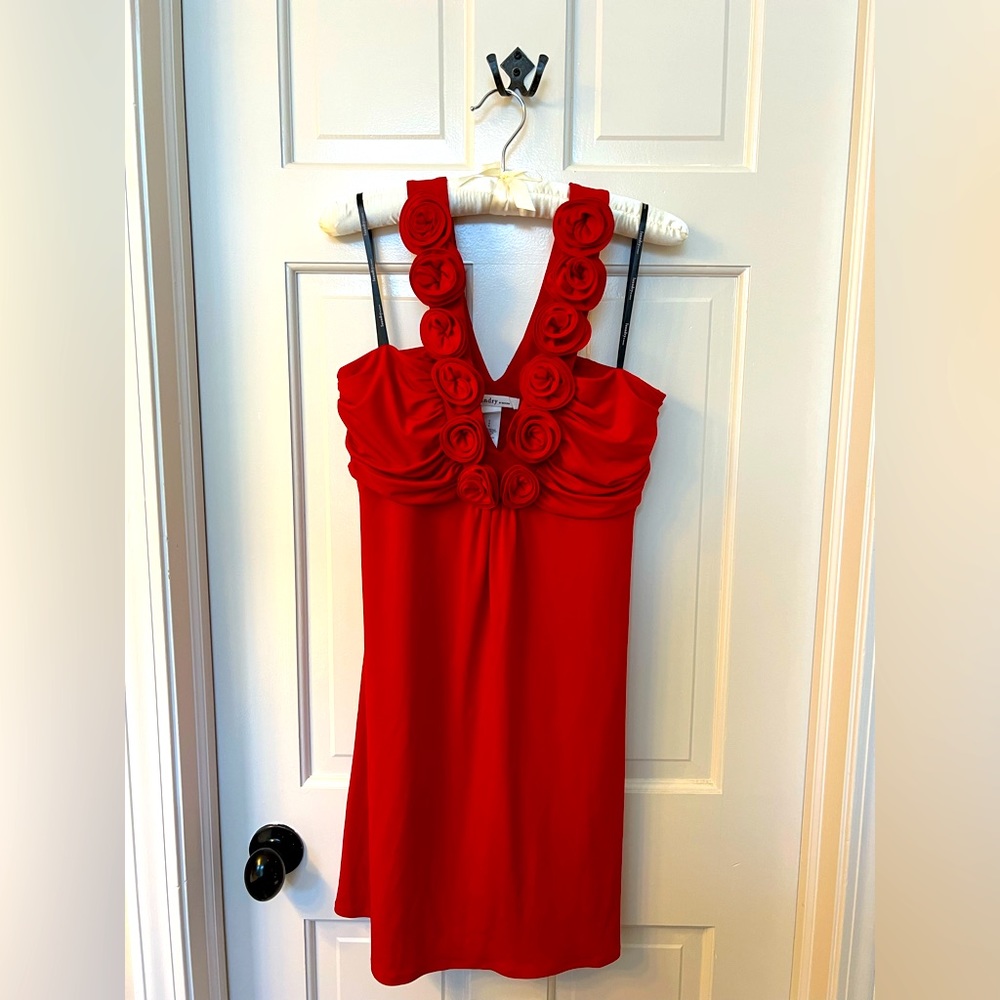 Laundry by design red party dress